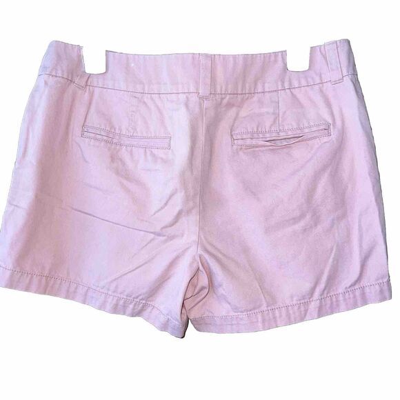 Loft Outlet Shorts Chino Womens Size 6 Pockets 4" Inseam Pink - Picture 4 of 4